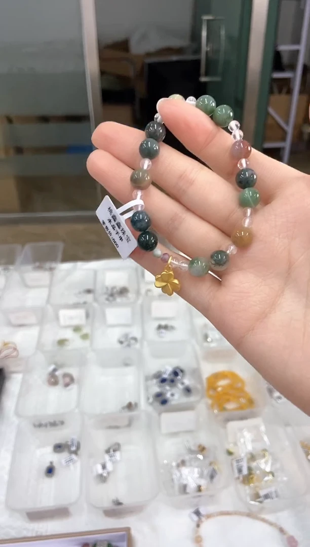 水晶手链未镶嵌天然珠宝多样性发其一