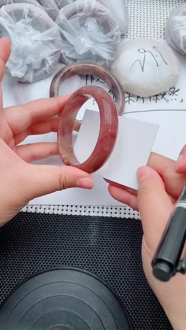 未镶嵌手镯石英质玉128-58-59