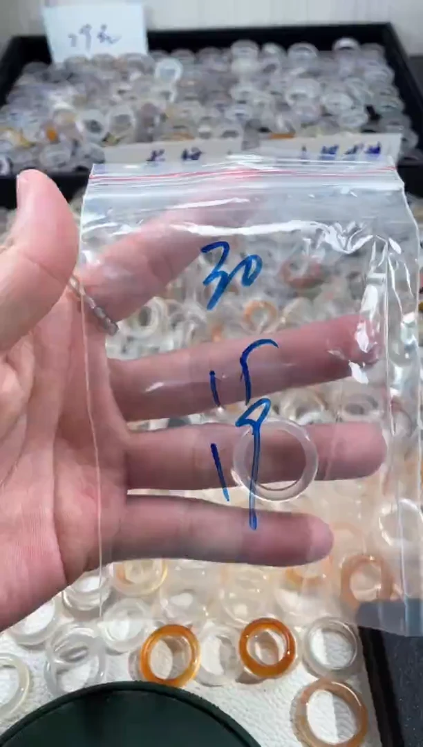 玛瑙/玉髓戒指未镶嵌30