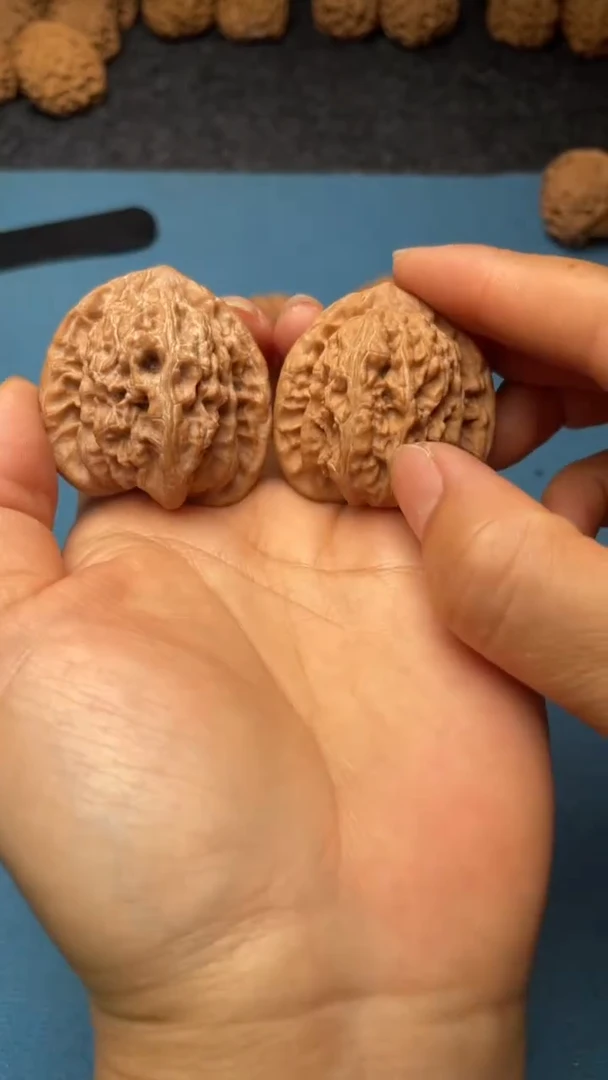 桃核把件w146 霞云岭  39尺