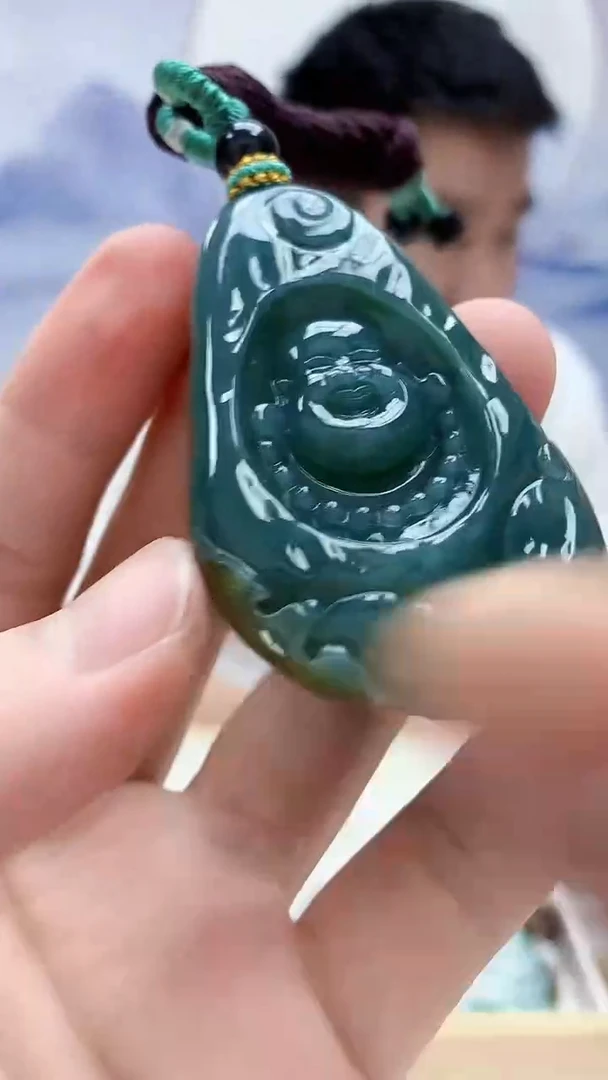 定制翡翠未镶嵌5028bb-毛货挂件81