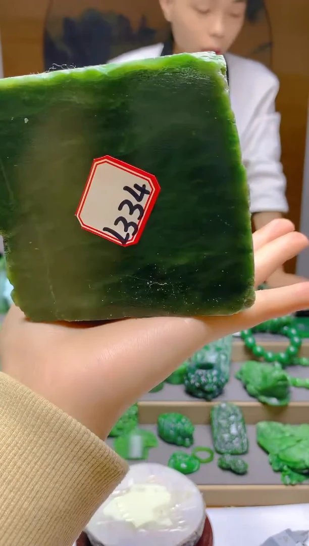 【闪购商品】和田玉（碧玉）珠宝半成品未镶嵌1