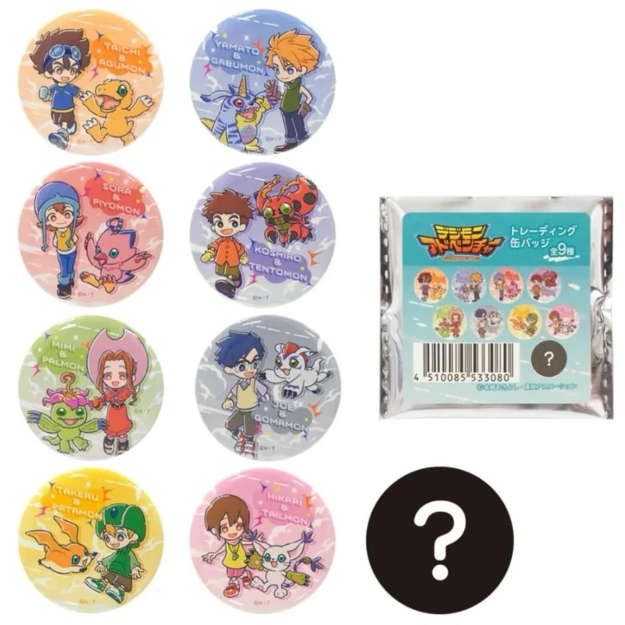 数码宝贝 百元店吧唧 日版正版盲盒