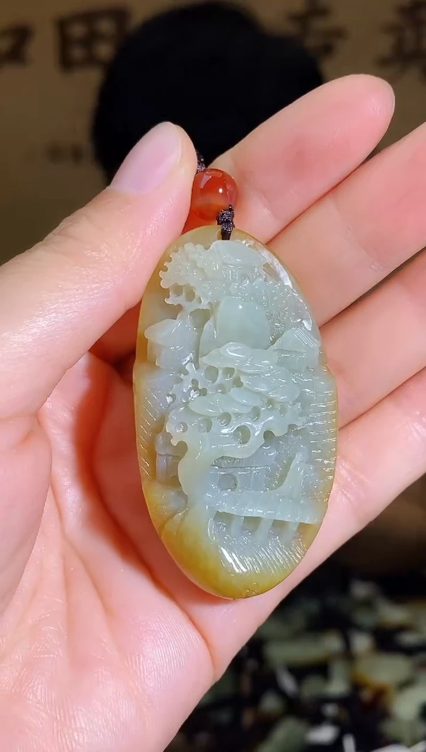 颈饰未镶嵌和田玉1