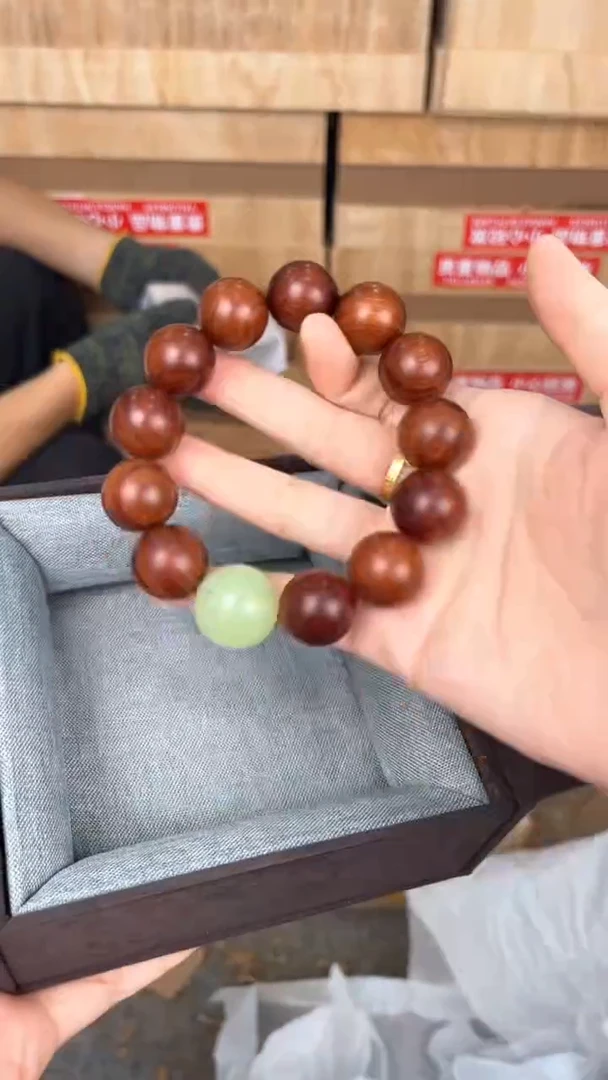 品茗文玩阁血檀夜明珠链接@@sp060