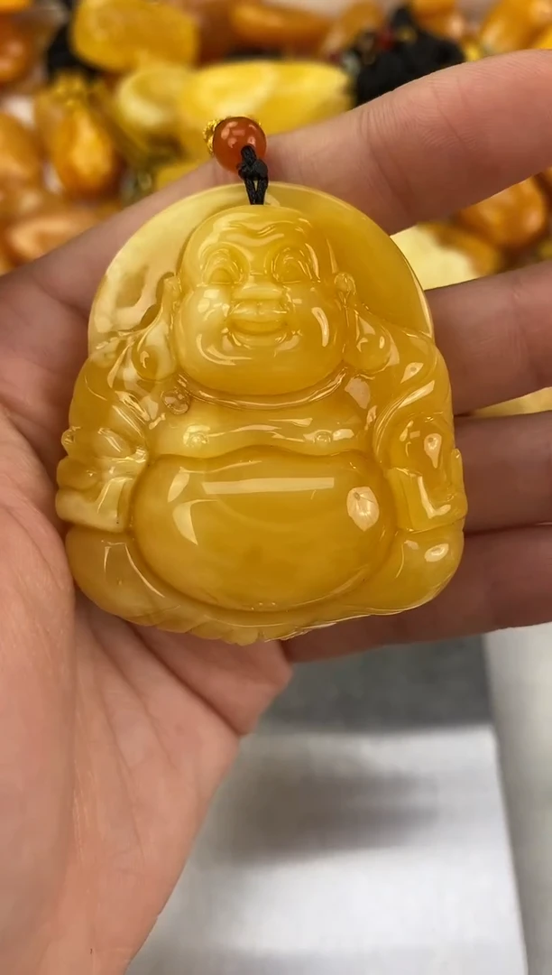 裸石琥珀未镶嵌天然蜜蜡琥珀