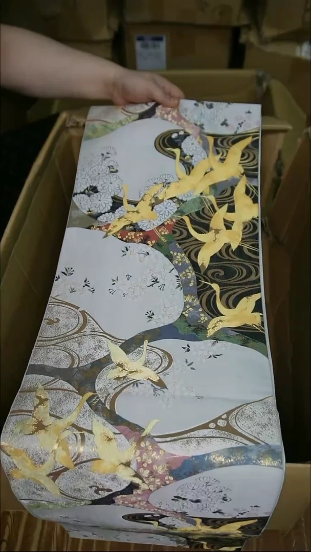 织绣织锦32仙鹤。