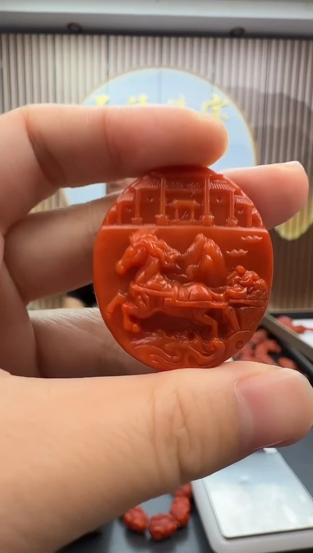 未镶嵌雕刻南红玛瑙139ZB1120产品一个