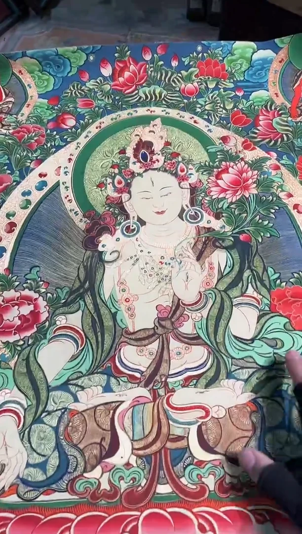 卷轴画天天的唐卡tk160