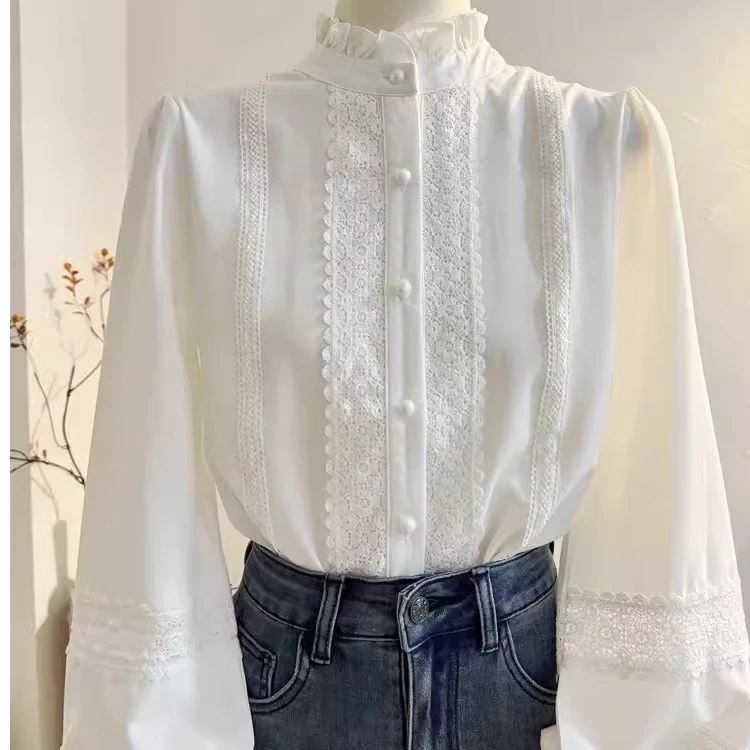 惠兰女装时尚杂款百搭气质感小众衬衫直播链接