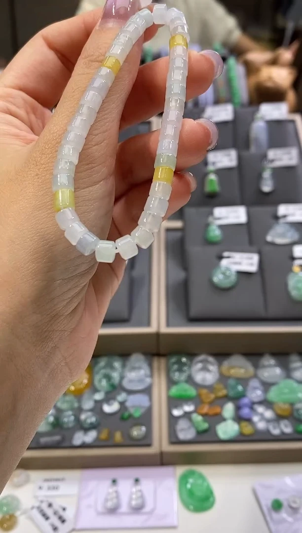 未镶嵌手链翡翠手串