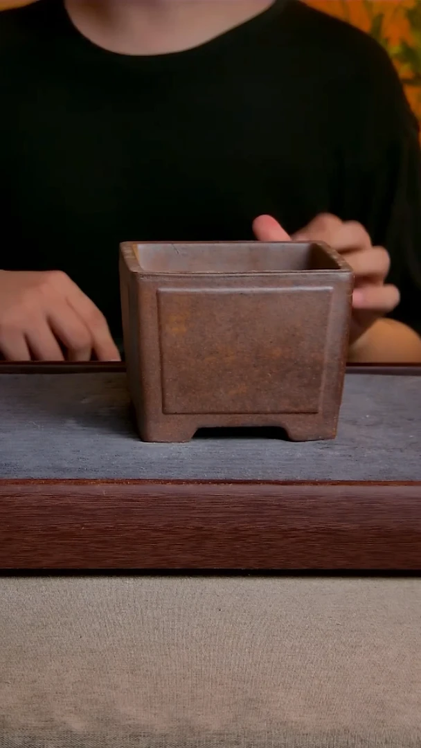 紫砂花盆13*9.5内径尺寸