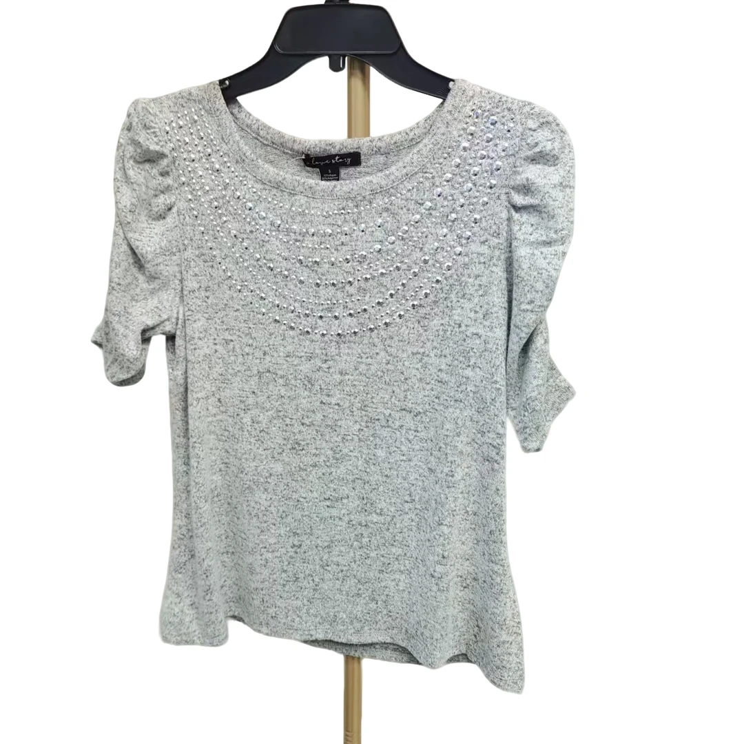 A794      女士短袖时尚针织百搭夏季