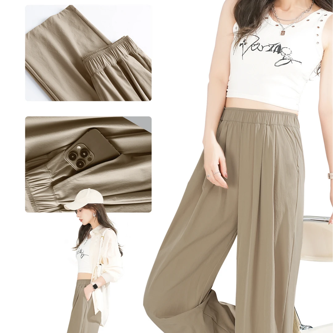 【微瑕款 介意勿拍】夏季冰丝山本裤3003