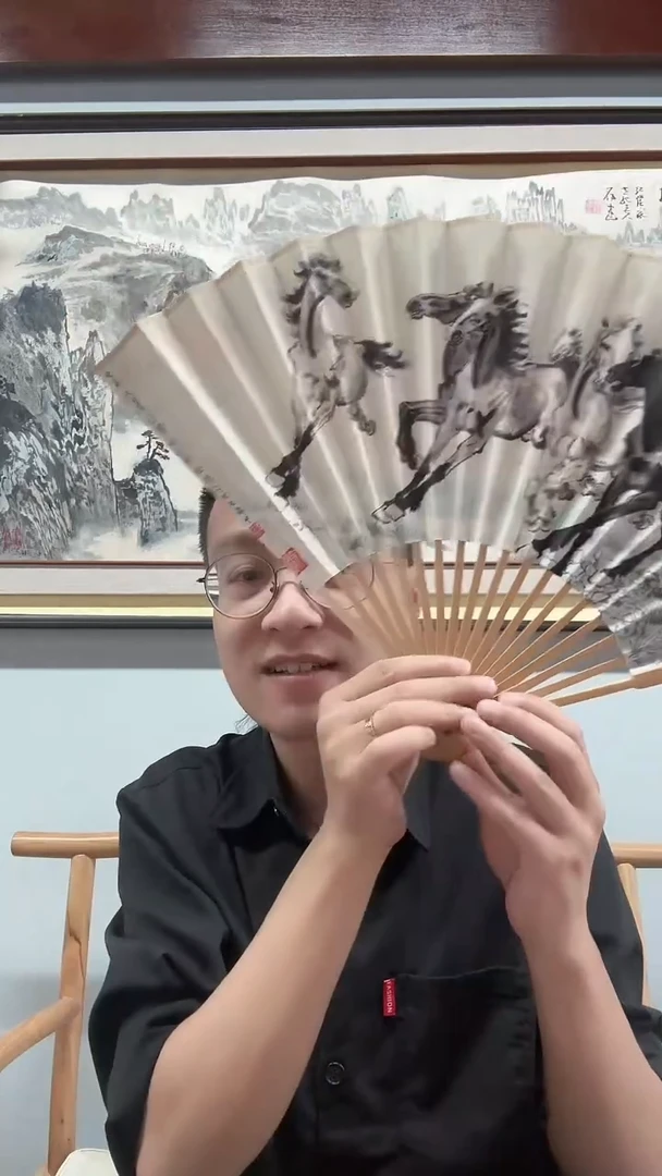 版画 悲鸿艺术/馆藏/扇子