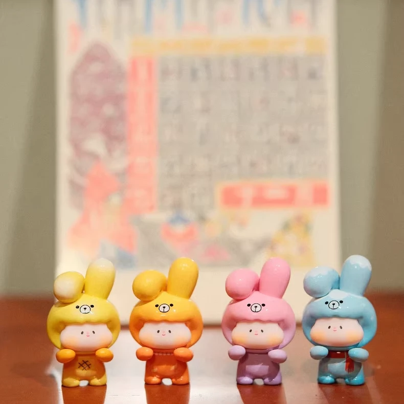 【明盒明款】折耳兔的时间旅行盲盒手办