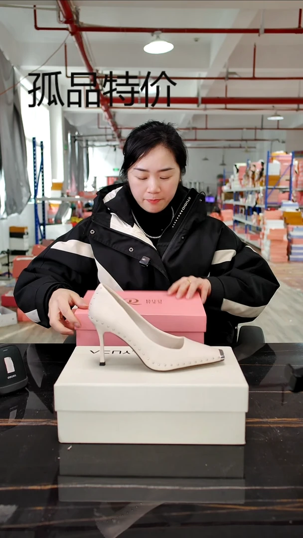 34码女鞋细跟高跟鞋