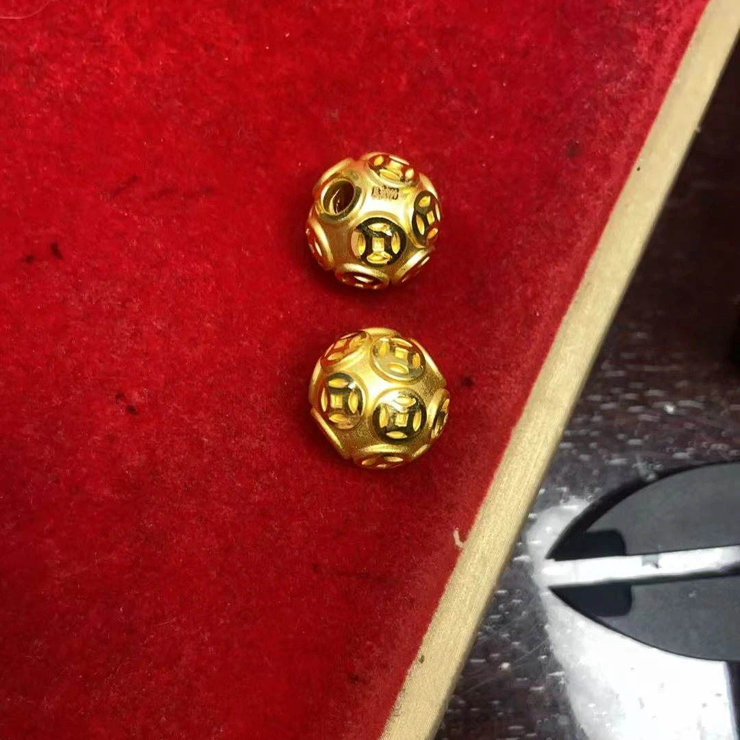 3.37克足金999貔貅转运珠