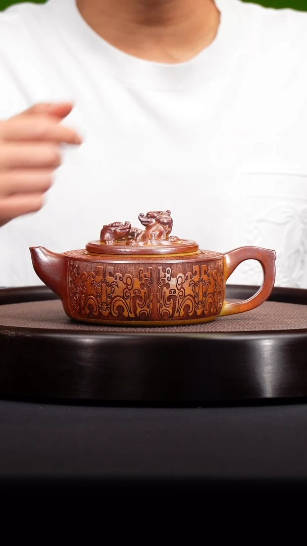 茶壶紫砂宜兴紫砂原矿壶