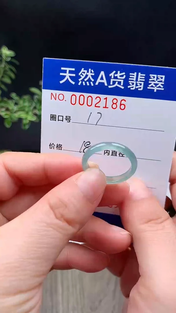 未镶嵌戒指翡翠17#