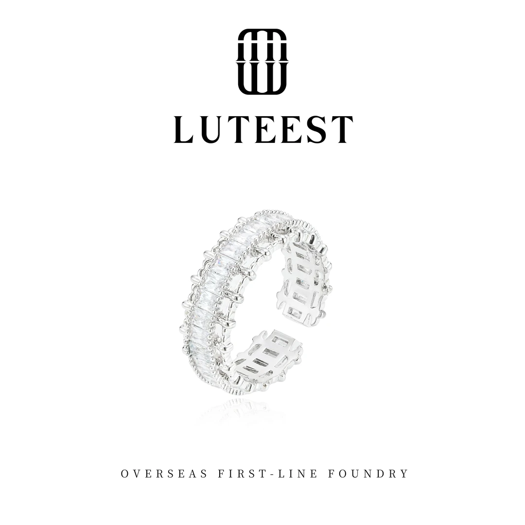 铜合金戒指 【白色城堡】LUTEEST设计师款时尚戒指U0025
