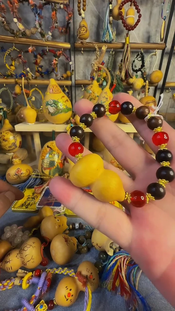 精品葫芦手串 水晶
