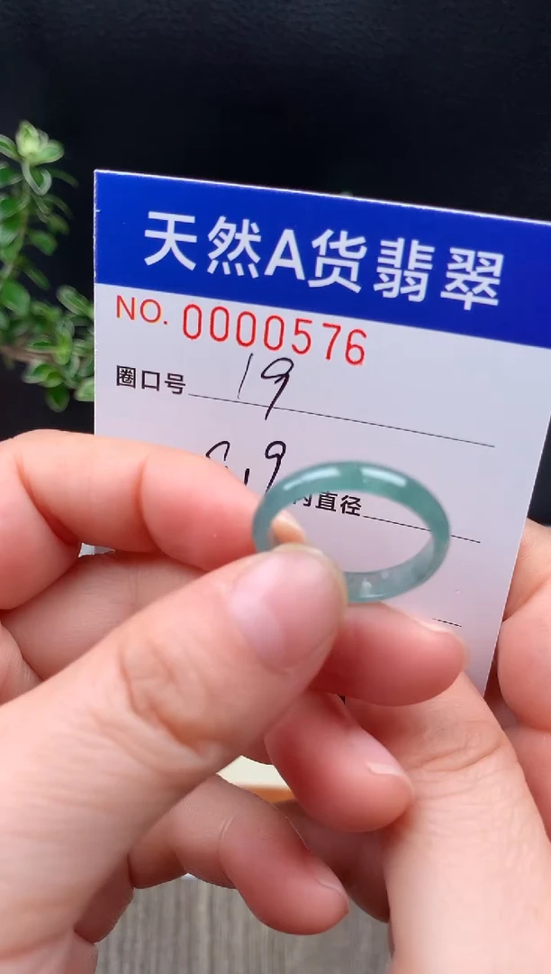 未镶嵌戒指翡翠19#
