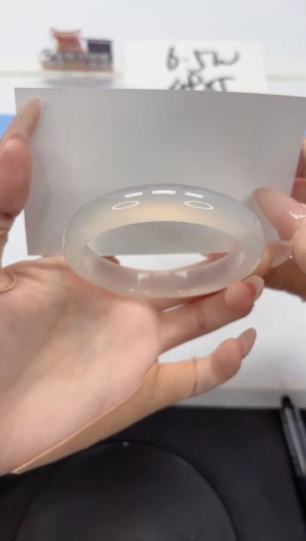 【闪购商品】石英质玉手镯未镶嵌A430-55.7