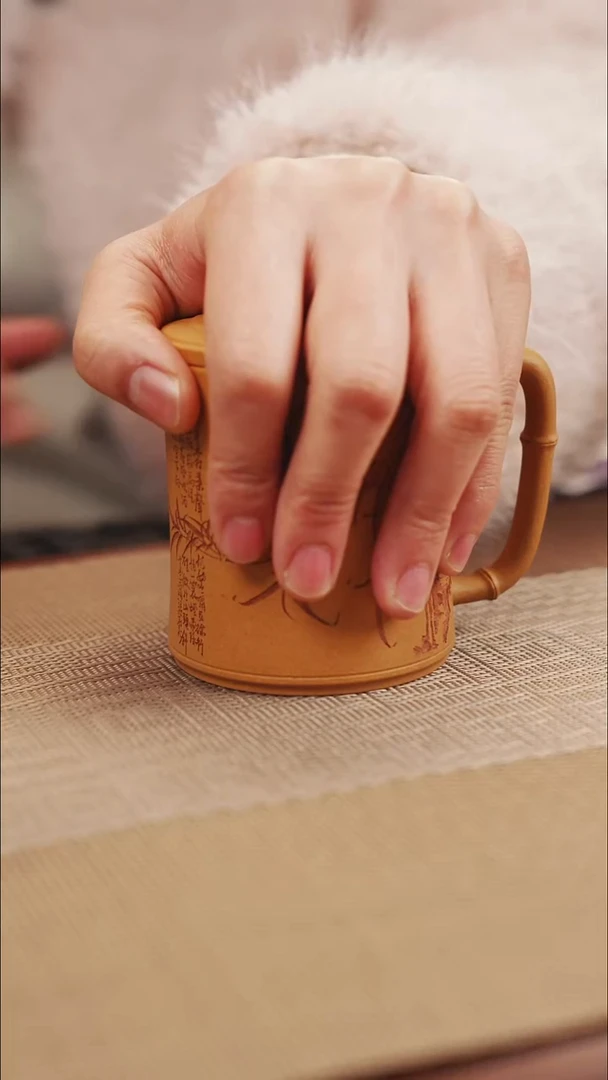 原矿黄金段盖被紫砂壶7