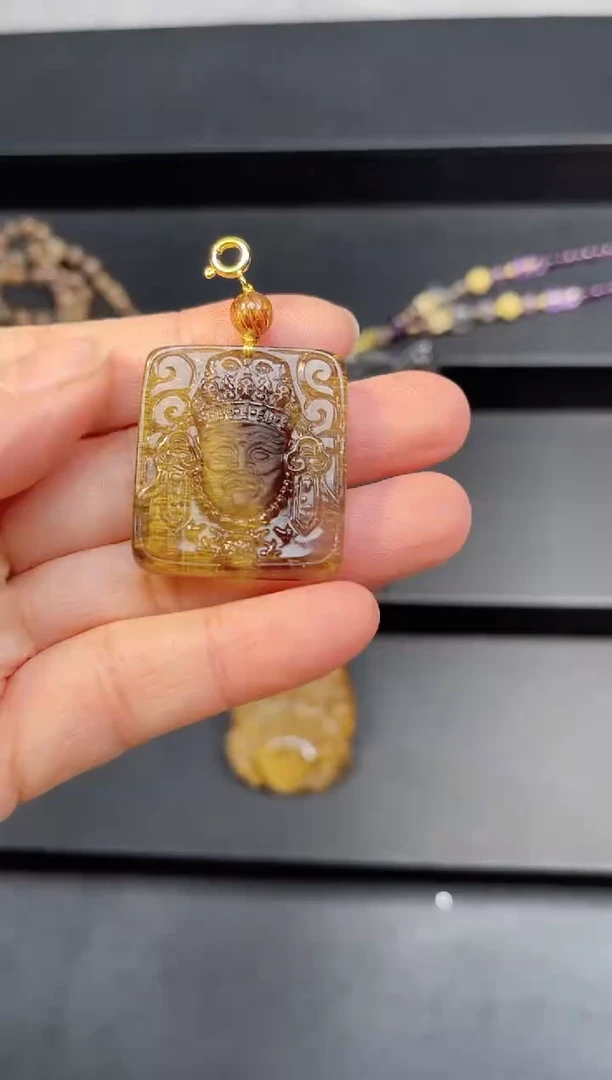 未镶嵌颈饰水晶【百晶灵儿】定制款