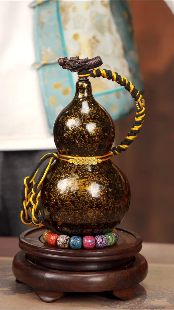 【闪购商品】39易林高端工艺大漆酒葫芦318