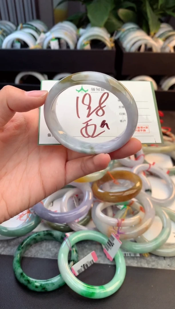 未镶嵌戒指翡翠M*西毛货需精细抛光+多人