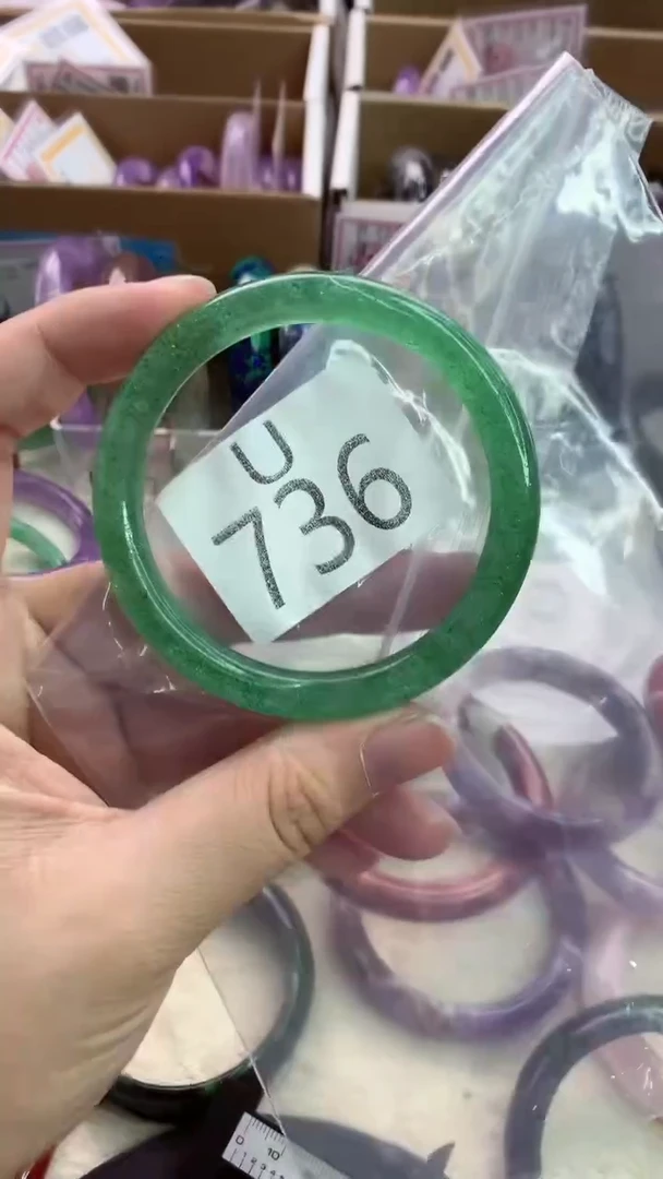 水晶手镯未镶嵌U736-53