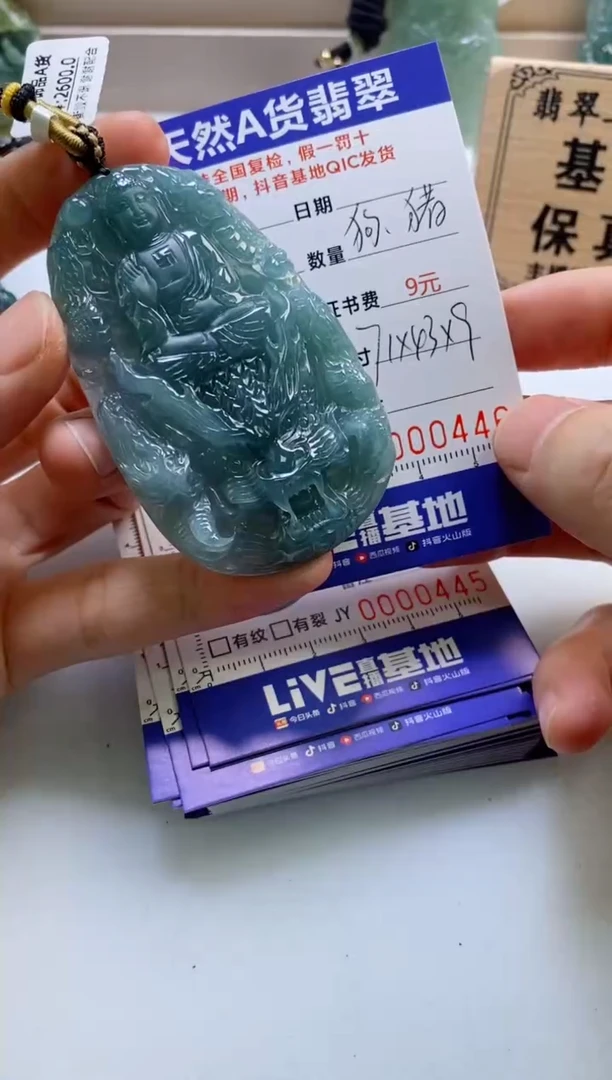 颈饰未镶嵌翡翠