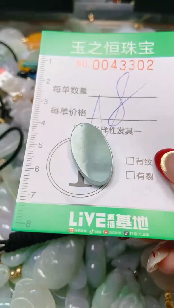 【闪购商品】翡翠颈饰未镶嵌闪购0043302