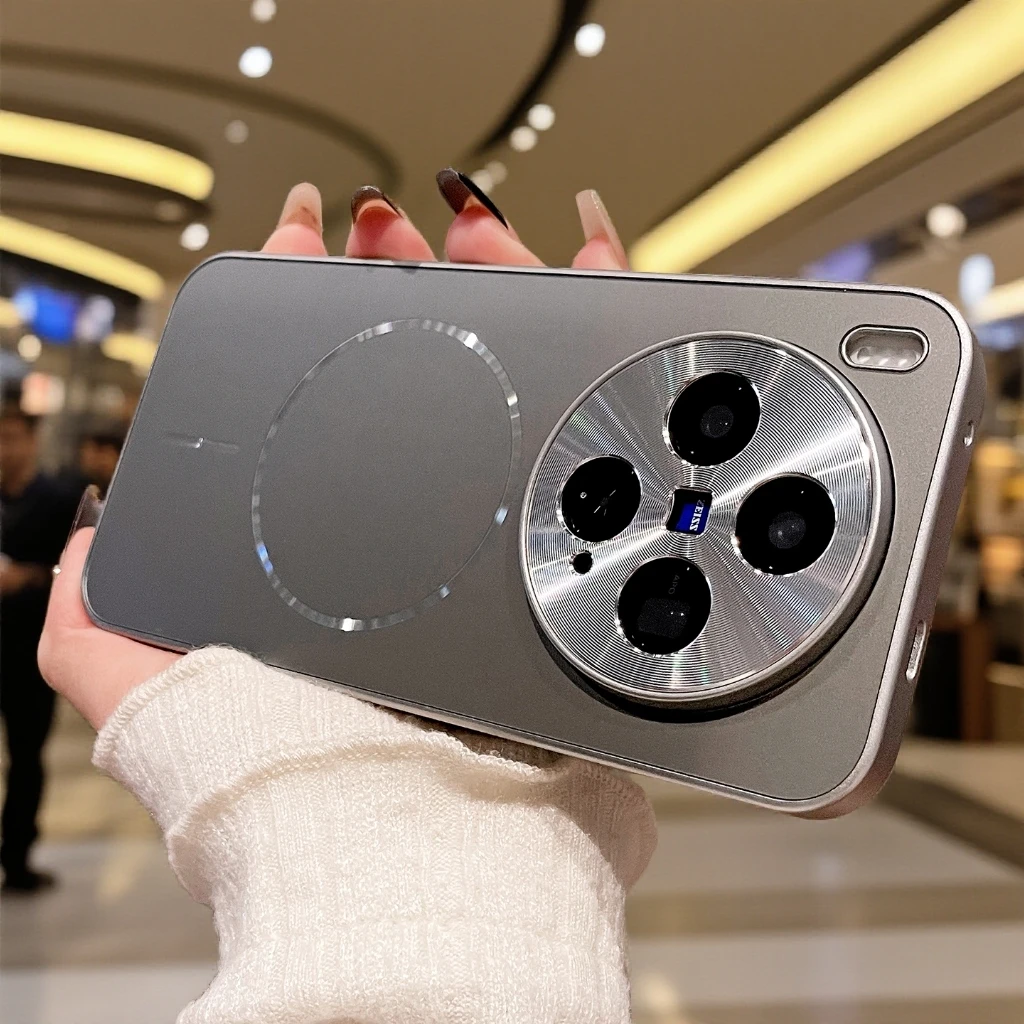 适用vivox300手机壳新款x300pro磁吸保护套男女磨砂防摔超薄硬壳