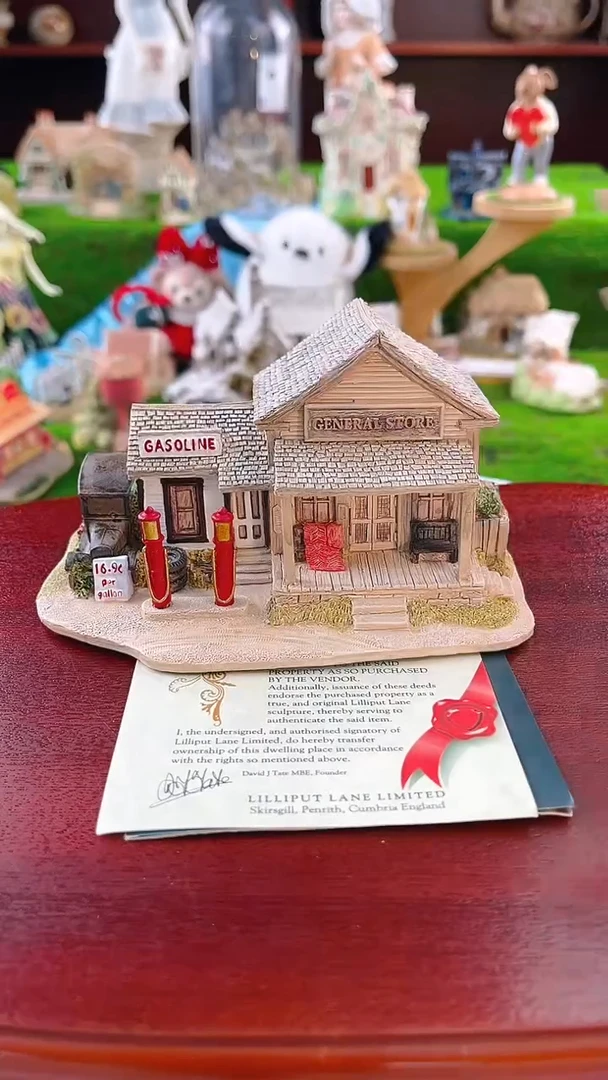 【闪购商品】紫砂茶宠Lilliput中古微缩建筑974