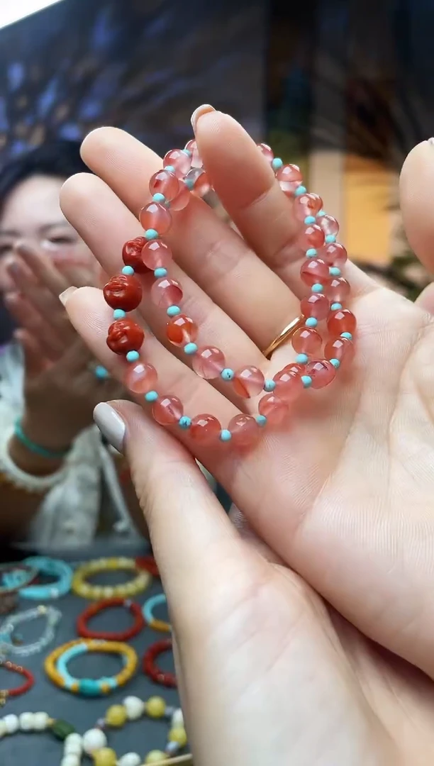 【闪购商品】南红玛瑙手链未镶嵌手链
