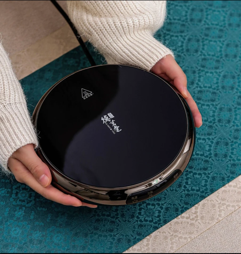 德茗堂2025新款鼓韵智能电陶炉围炉茶具自动多功能电陶炉煮茶器