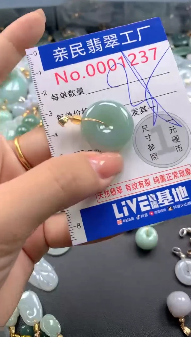 颈饰未镶嵌翡翠1237