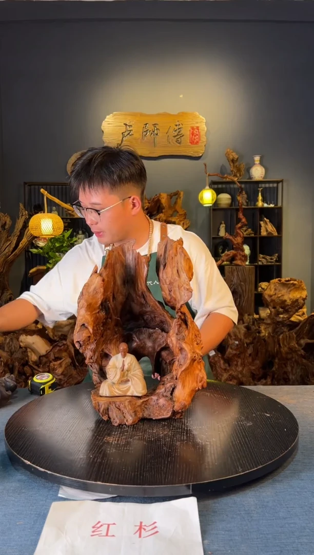 木卢师傅根艺作品（不包含人物摆件）
