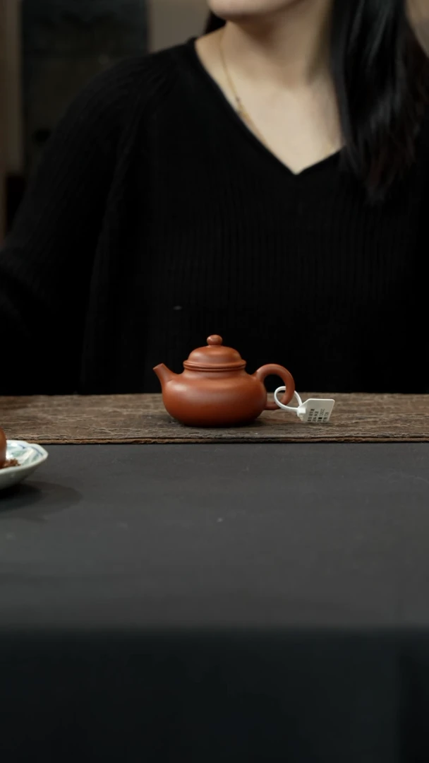【闪购商品】紫砂茶壶朱泥容天壶120cc