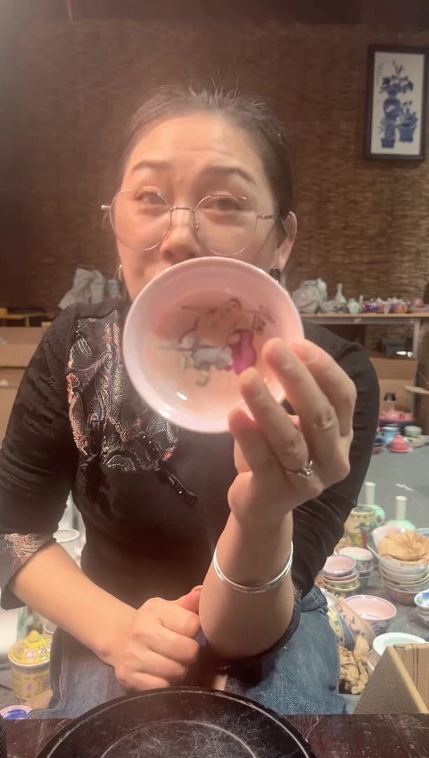 摆件景德镇陶瓷摆件K698