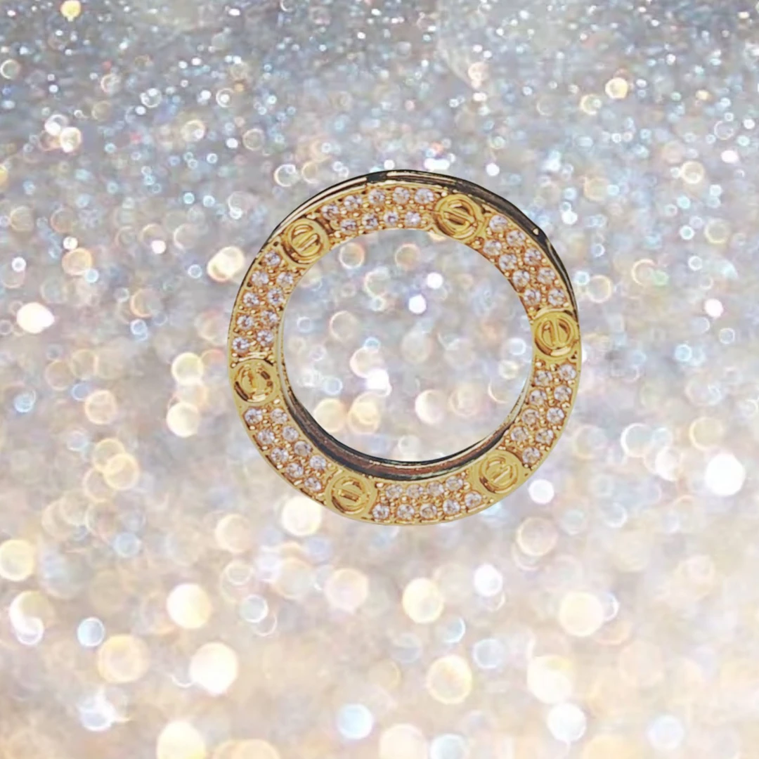 【XH】卡家满钻时尚甜甜圈大饼