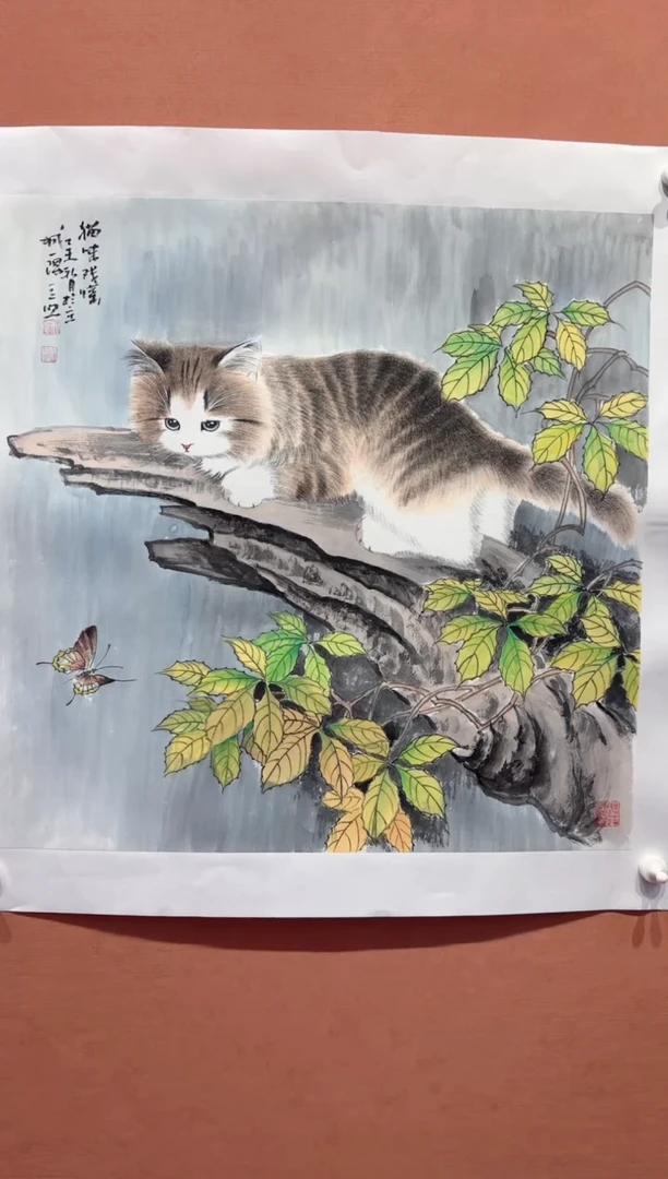 国画师立照老师国画作品