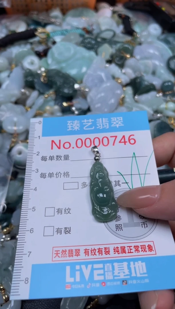 颈饰未镶嵌翡翠746