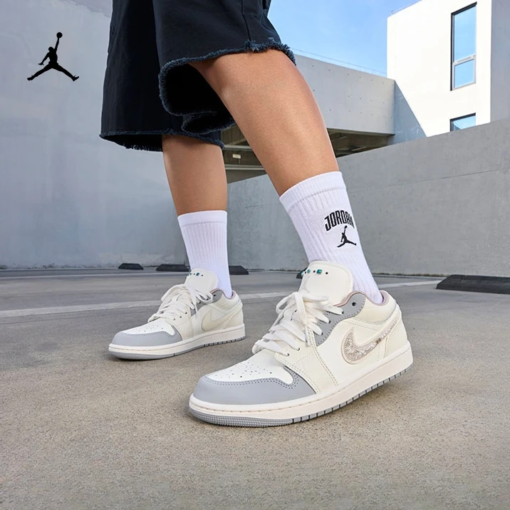 【耐克】乔丹Air Jordan 1 Low女子运动鞋低帮缓震轻便 IH7323-100