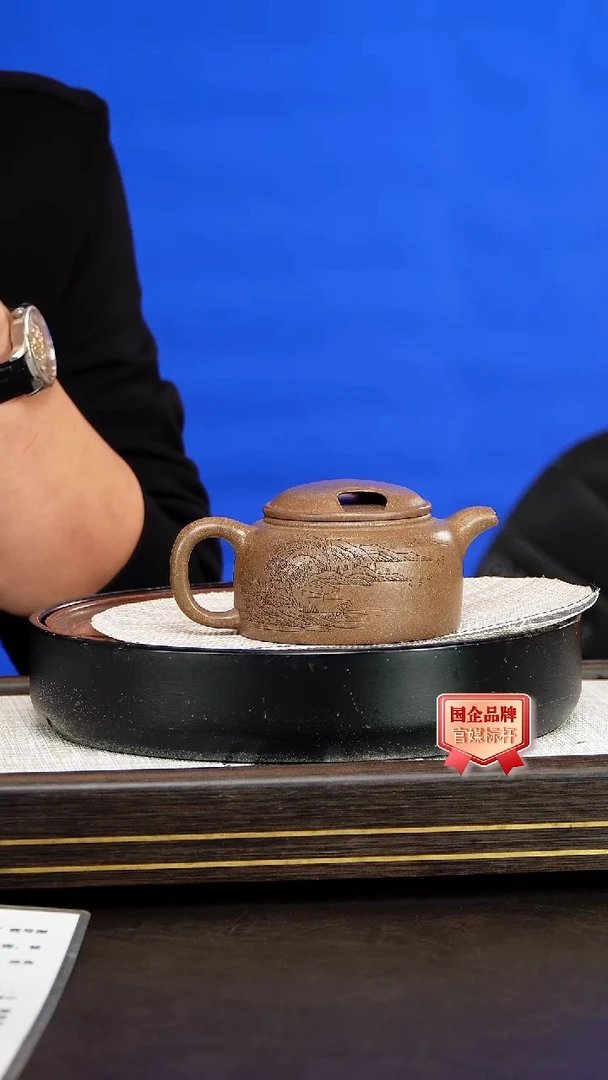 茶壶紫砂唐凤芝牛盖莲子