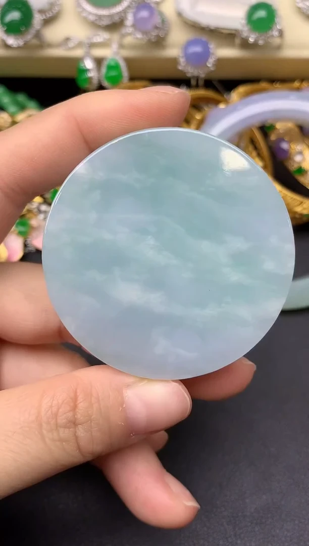 颈饰未镶嵌翡翠55-雪姐翡翠天天见