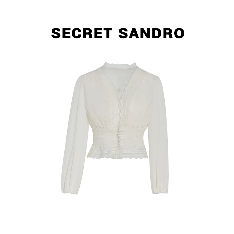 【舒芙蕾】【多娜&Secret Sandro粉丝专享】衬衫 S55287034N